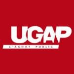 Logo de l'UGAP et son arbre de noël.