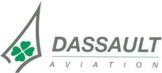 Logo du groupe Dassault et son arbre de noël.
