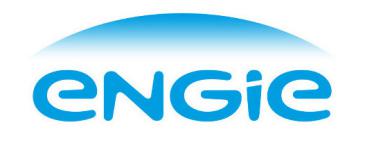 Logo de l'entreprise Engie et son arbre de noël.