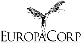 Logo de l'entreprise Europacorp et son arbre de noël.