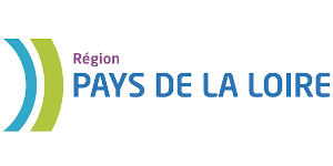 Logo de la région Pays de Loire et son arbre de noël.