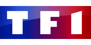Logo de TF1 et son arbre de noël.