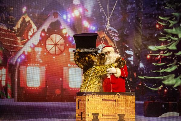 Illustration du spectacle de noël le tour du monde en 80 jours à Lille